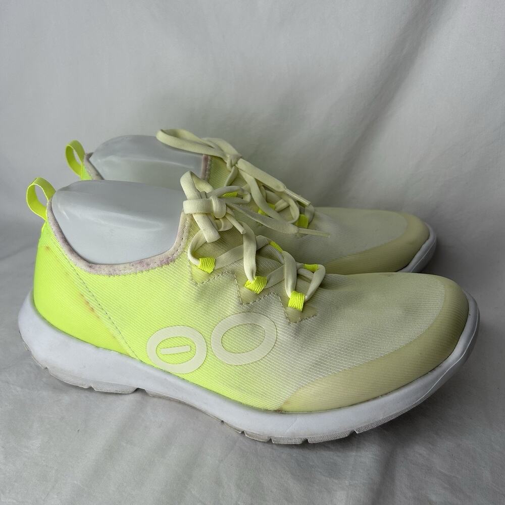 Oofos Oomg Sport Lace Women’s Size 10 Yellow *Blemishes